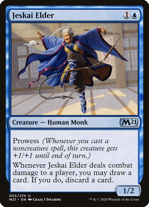 Jeskai Elder - Core Set 2021 - 53