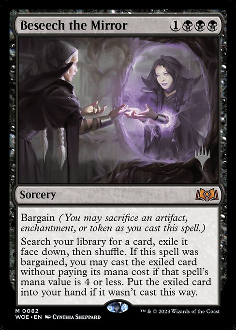 Beseech the Mirror - Wilds of Eldraine Promos - 82p