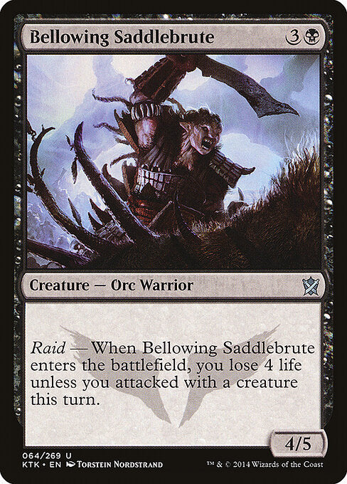 Bellowing Saddlebrute - Khans of Tarkir - 64