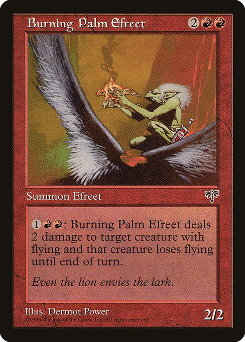 Burning Palm Efreet - Mirage - 161