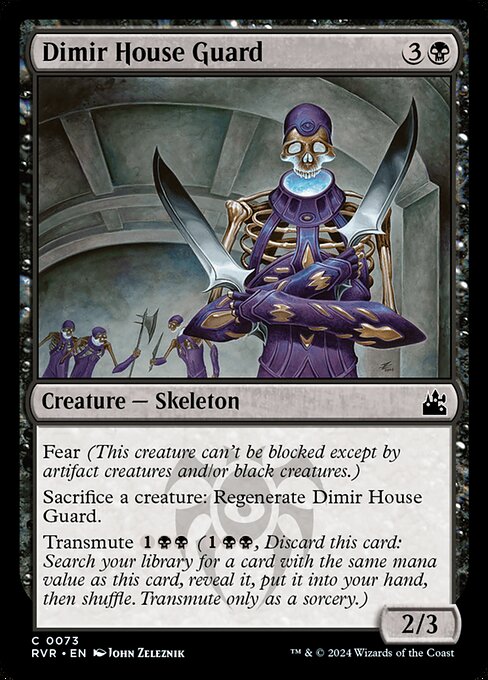 Dimir House Guard - Ravnica Remastered - 73