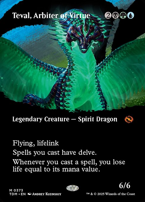 Teval, Arbiter of Virtue - Tarkir: Dragonstorm - 373