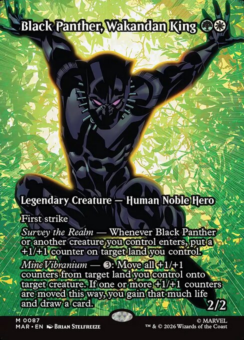 Black Panther, Wakandan King - Marvel Universe - 87