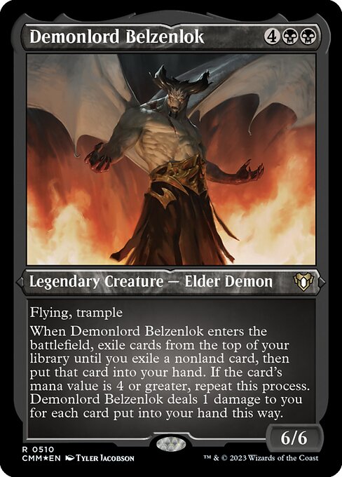 Demonlord Belzenlok - Commander Masters - 510
