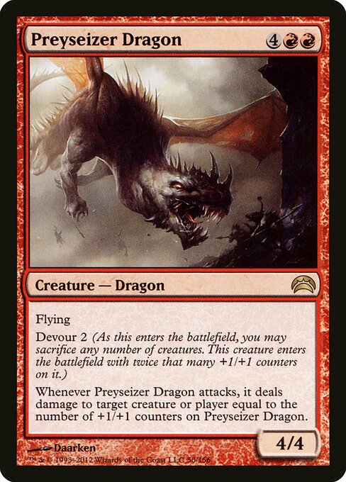 Preyseizer Dragon - Planechase 2012 - 50
