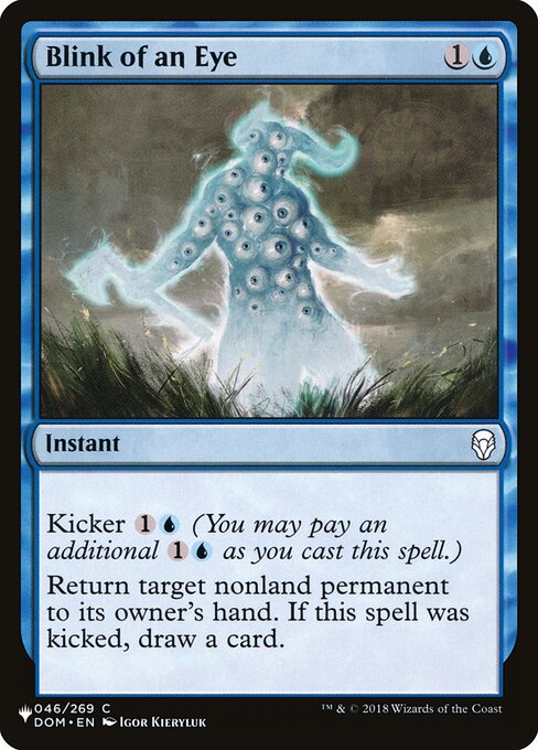 Blink of an Eye - The List - DOM-46