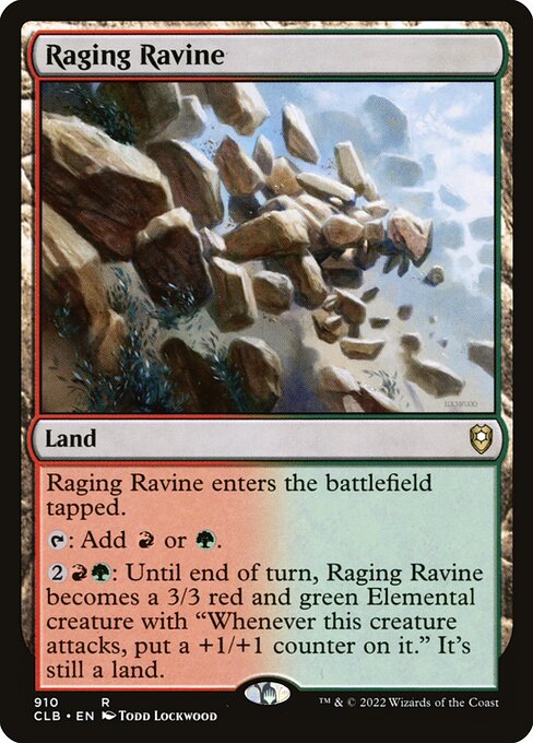 Raging Ravine - Commander Legends: Battle for Baldur's Gate - 910