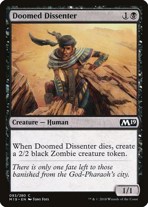 Doomed Dissenter - Core Set 2019 - 93