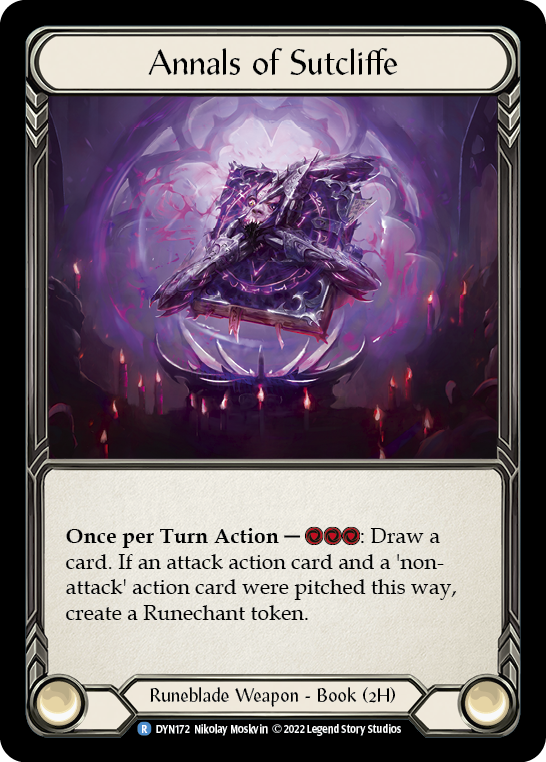 Annals of Sutcliffe [DYN172] (Dynasty)  Cold Foil