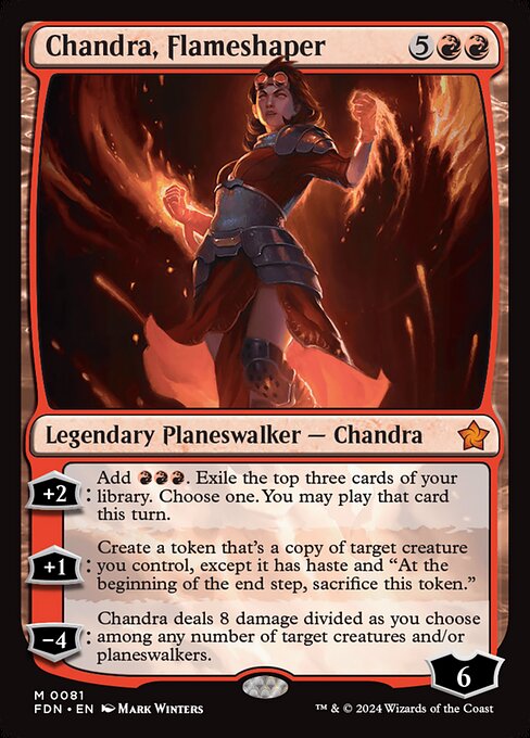 Chandra, Flameshaper - Foundations - 81