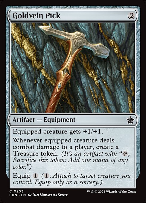 Goldvein Pick - Foundations - 253