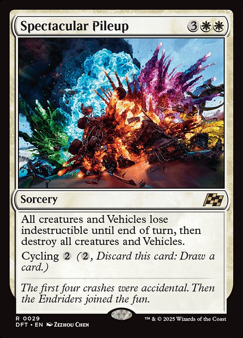 Spectacular Pileup - Aetherdrift - 29