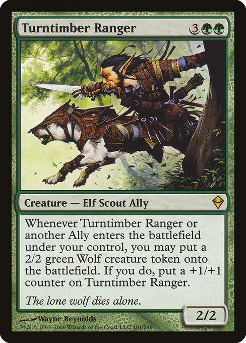 Turntimber Ranger - Zendikar - 191