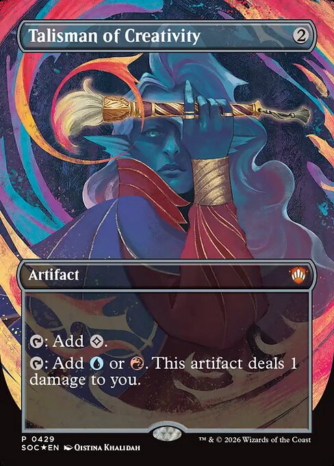 Talisman of Creativity - Secrets of Strixhaven Commander - 429