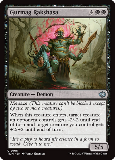 Gurmag Rakshasa [Tarkir: Dragonstorm]