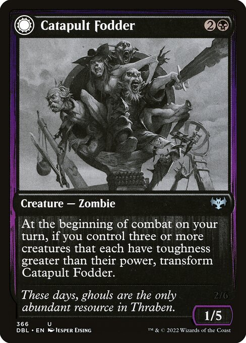 Catapult Fodder // Catapult Captain - Innistrad: Double Feature - 366