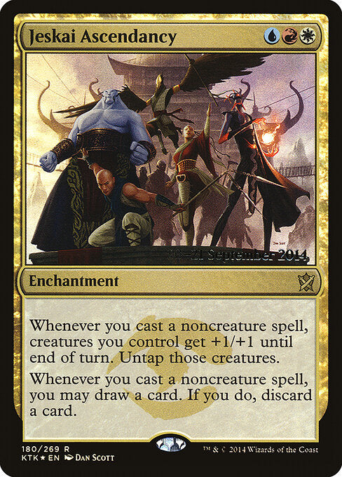 Jeskai Ascendancy - Khans of Tarkir Promos - 180s
