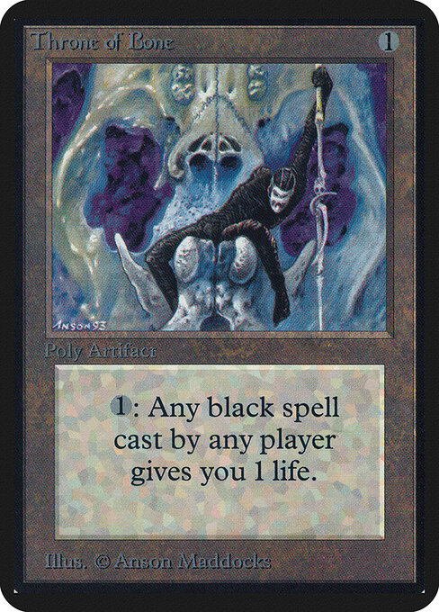 Throne of Bone - Limited Edition Alpha - 273