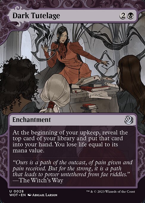 Dark Tutelage - Wilds of Eldraine: Enchanting Tales - 28