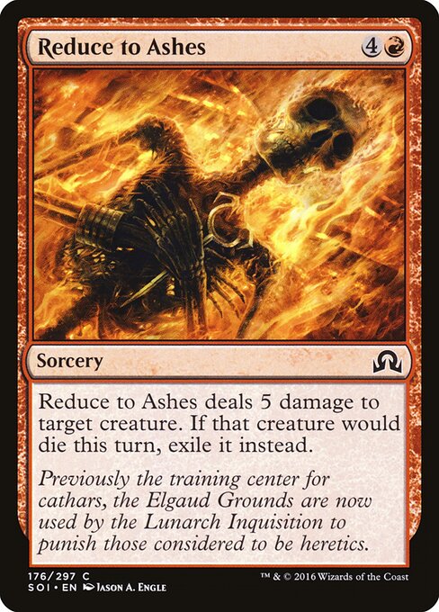 Reduce to Ashes - Shadows over Innistrad - 176