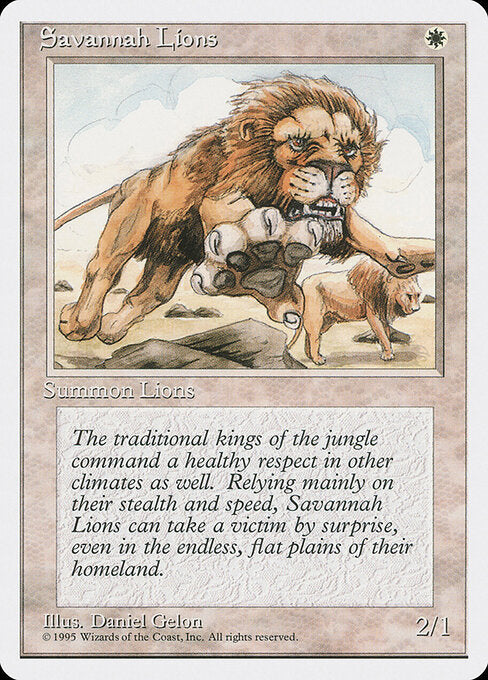 Savannah Lions - Fourth Edition - 48
