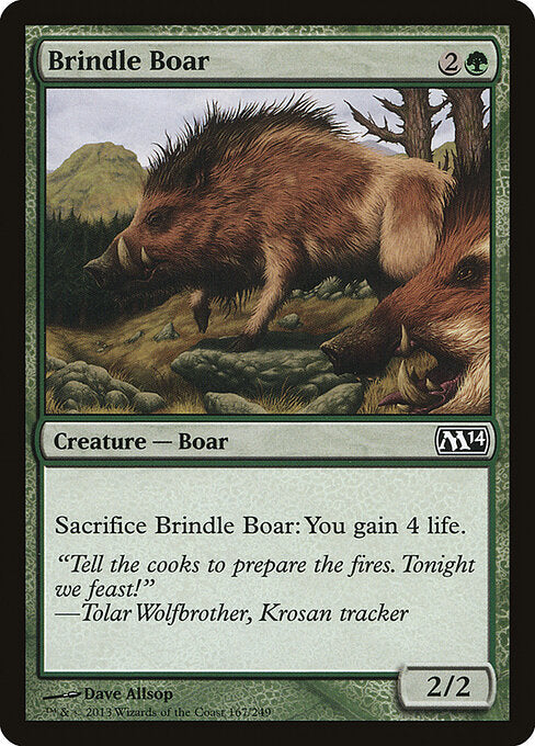 Brindle Boar - Magic 2014 - 167