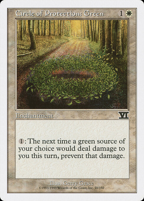 Circle of Protection: Green - Classic Sixth Edition - 10