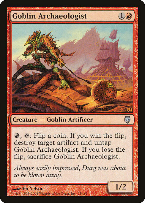 Goblin Archaeologist - Darksteel - 63