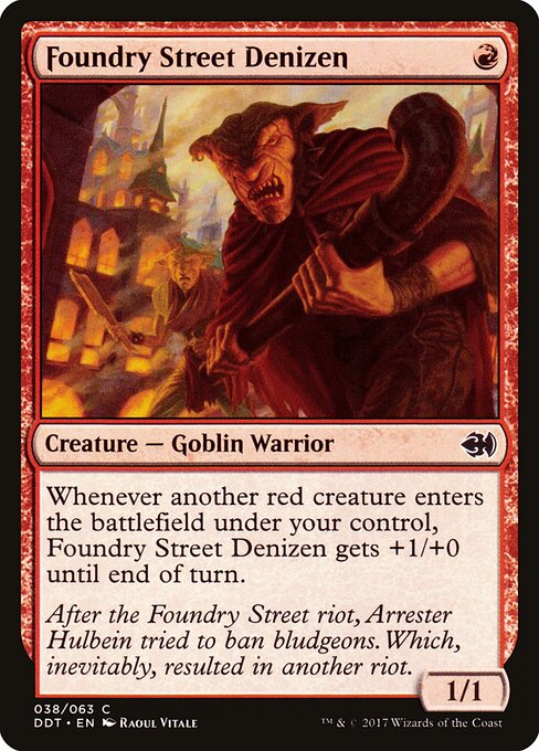 Foundry Street Denizen - Duel Decks: Merfolk vs. Goblins - 38