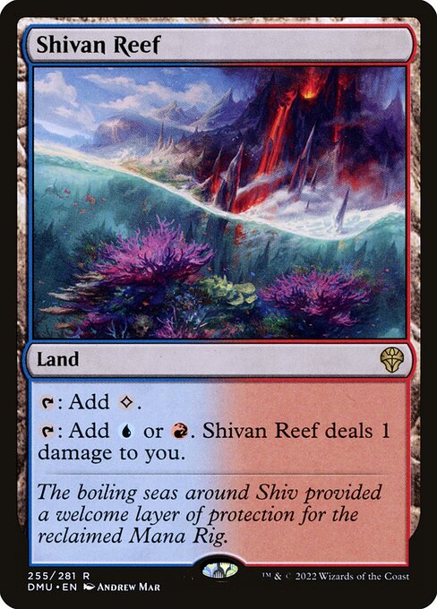 Shivan Reef - Dominaria United - 255