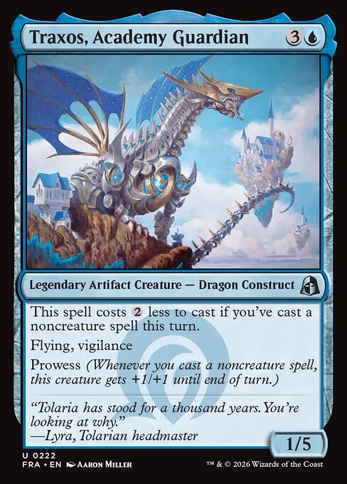 Traxos, Academy Guardian - Reality Fracture - 222