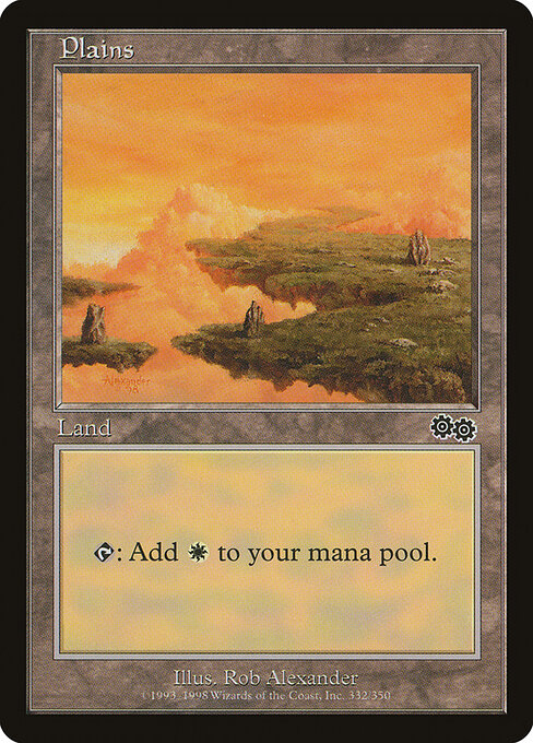 Plains - Urza's Saga - 332