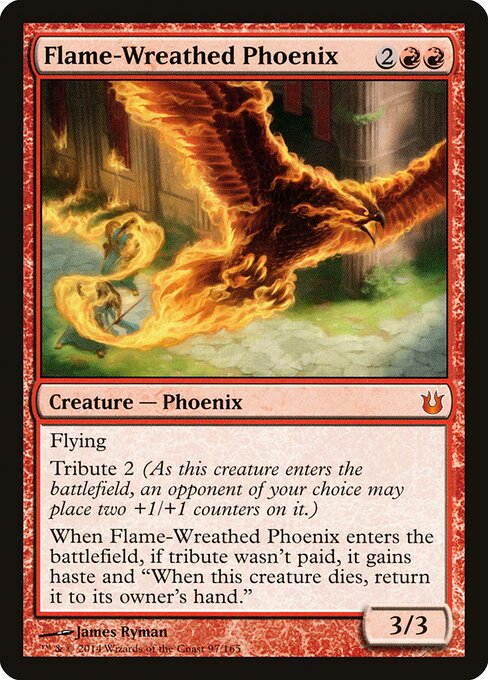 Flame-Wreathed Phoenix - Born of the Gods - 97