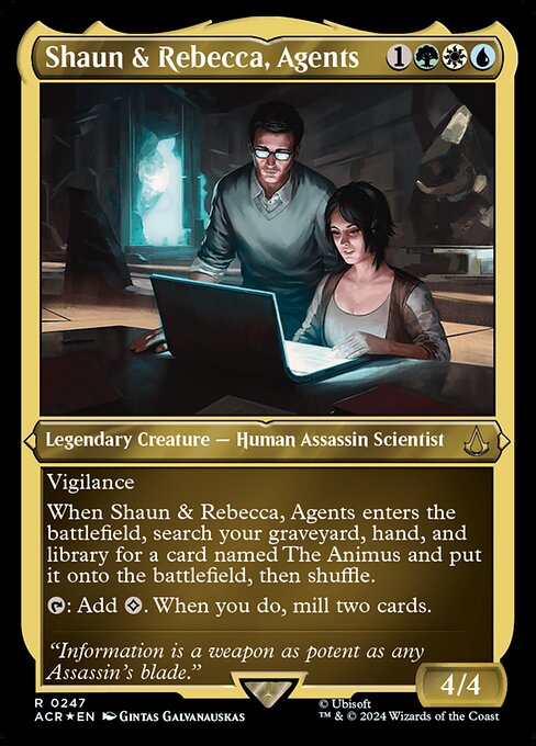 Shaun & Rebecca, Agents - Assassin's Creed - 247