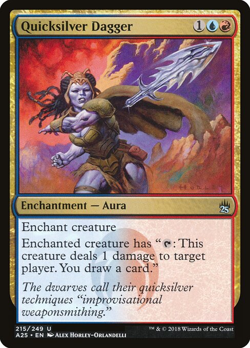 Quicksilver Dagger - Masters 25 - 215