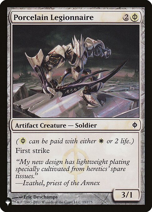 Porcelain Legionnaire - The List - NPH-19