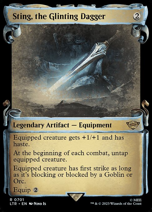 Sting, the Glinting Dagger - The Lord of the Rings: Tales of Middle-earth - 701