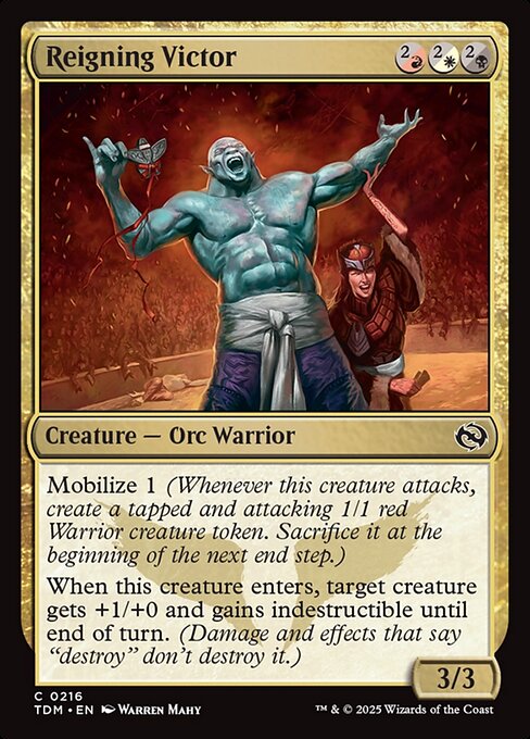 Reigning Victor - Tarkir: Dragonstorm - 216
