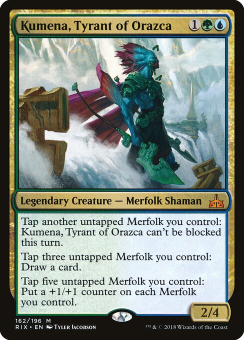 Kumena, Tyrant of Orazca - Rivals of Ixalan - 162