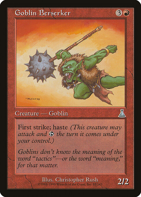 Goblin Berserker - Urza's Destiny - 82