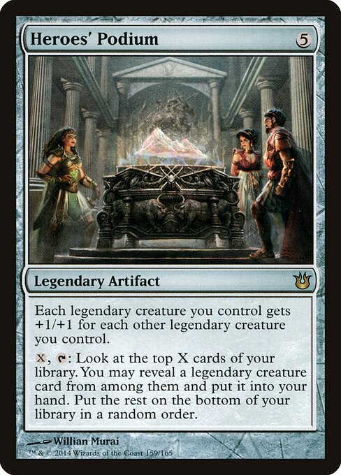 Heroes' Podium - Born of the Gods - 159
