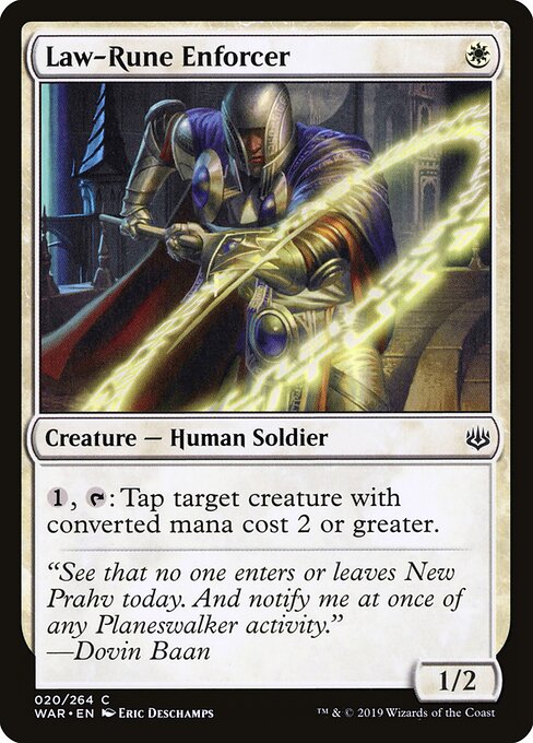 Law-Rune Enforcer - War of the Spark - 20