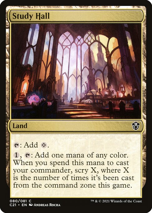 Study Hall - Commander 2021 - 80