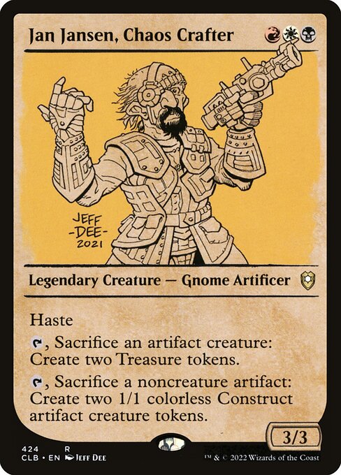 Jan Jansen, Chaos Crafter - Commander Legends: Battle for Baldur's Gate - 424