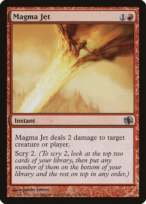 Magma Jet - Duel Decks: Jace vs. Chandra - 52