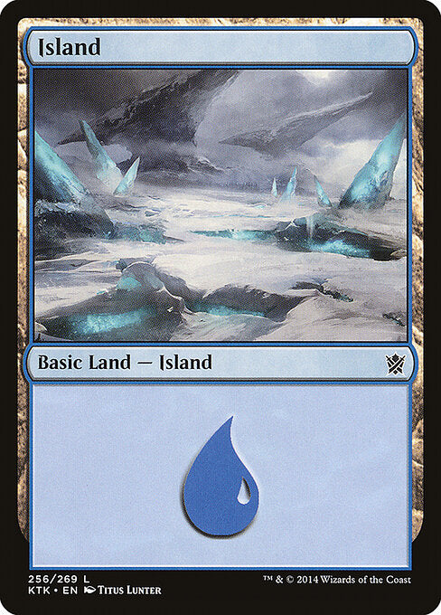 Island - Khans of Tarkir - 256