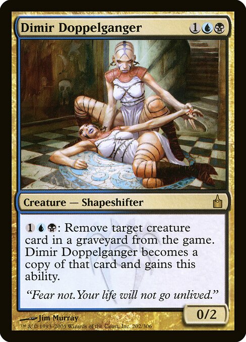 Dimir Doppelganger - Ravnica: City of Guilds - 202
