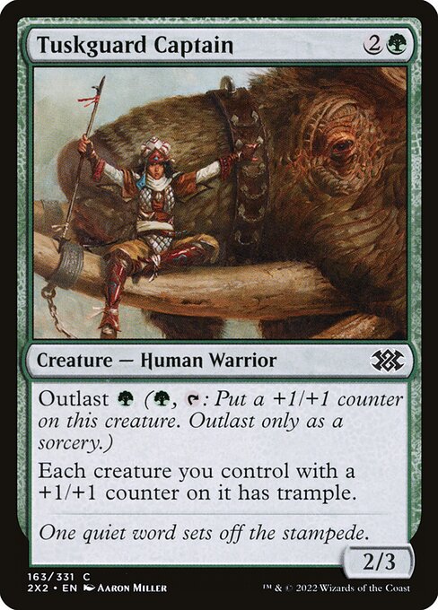 Tuskguard Captain - Double Masters 2022 - 163