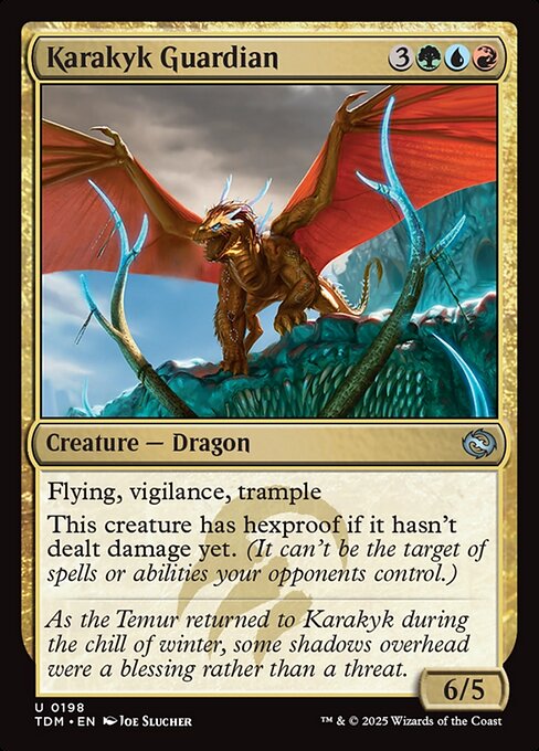 Karakyk Guardian - Tarkir: Dragonstorm - 198