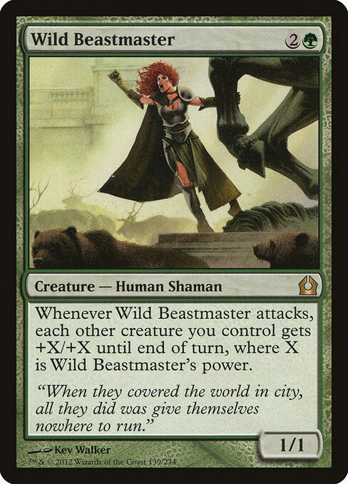 Wild Beastmaster - Return to Ravnica - 139